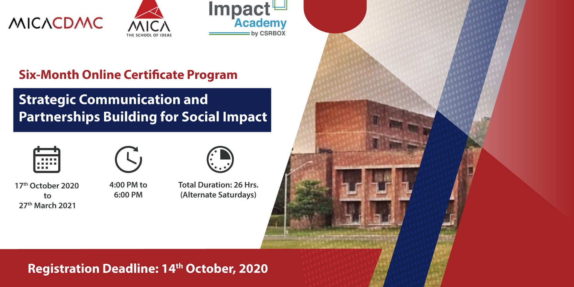 MICA to offer a 6month certificate course on ‘Strategic Communication